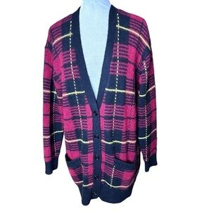 Polo Ralph Lauren Women’s Plaid Button Up Cardigan. Size Small